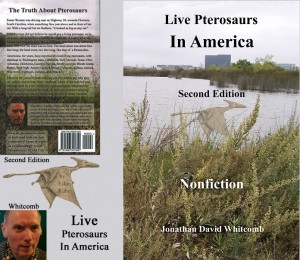 front and back cover for Live Pterosaurs in America, second edition