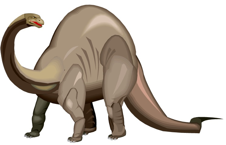 long-necked dinosaur